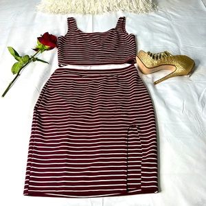 🌹beautiful set burgundy size M🌹
